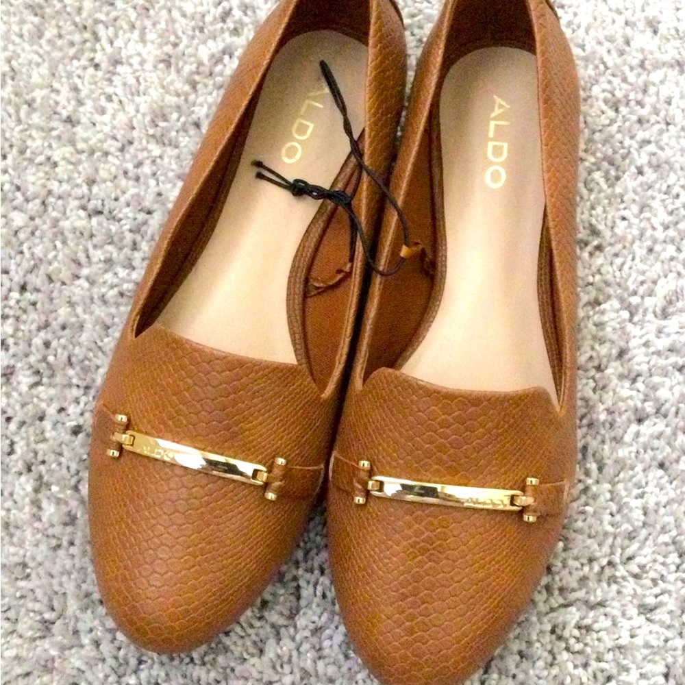 Aldo  Ballerina Mystical Brand New size  5.5 loafers